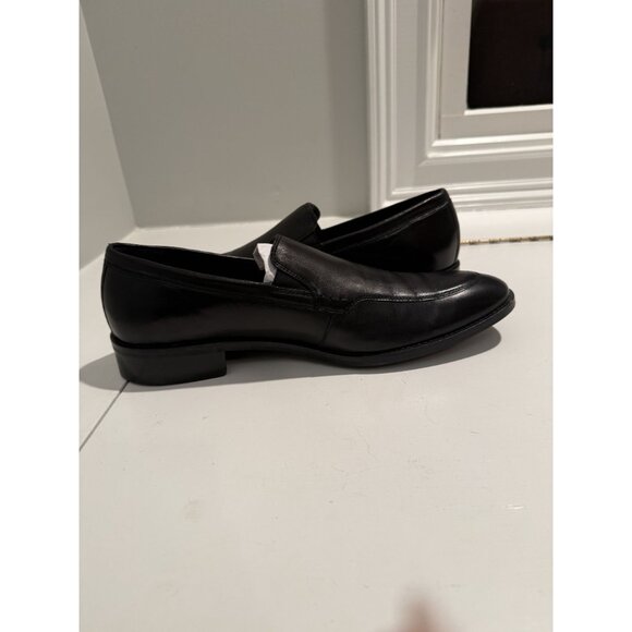 NEW Cole Haan Venetian Black Leather Slip On Loafers Mens US 11.5 $170 [jb] main image 6